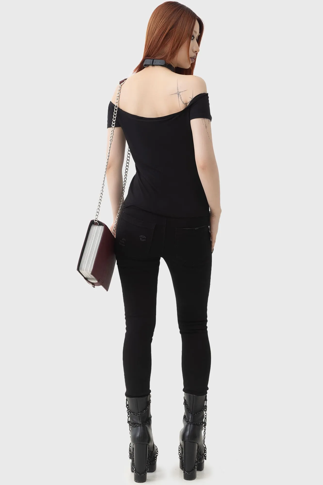 Versatile Style Eco Conscious Production Ghost With The Most Bardot Top