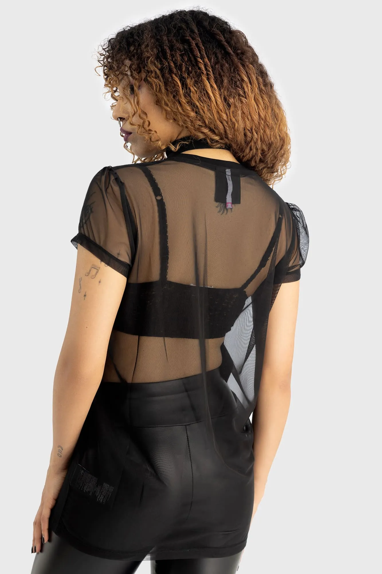 Ghoul Friends Sheer Combo Top Essential Casual