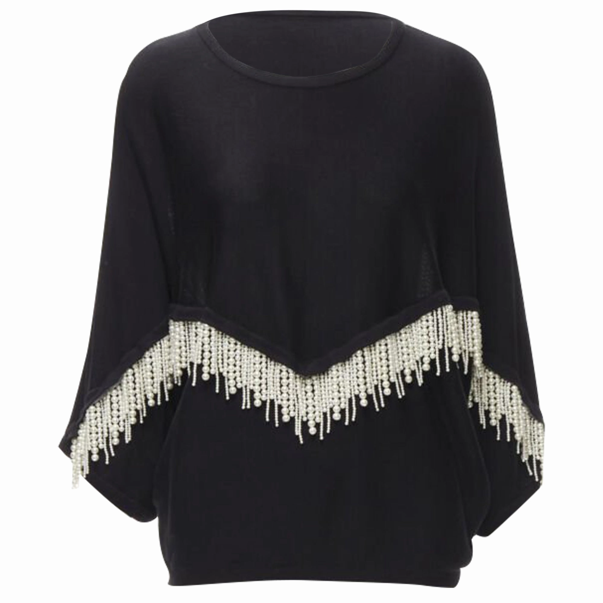 Cold-Weather Essential Cold Weather Knitwear Giambattista Valli pearl sweater top