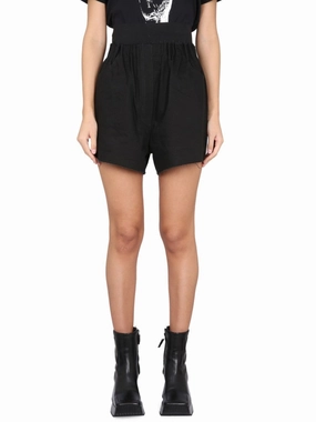 Denim Bermuda Shorts Flexible Stretch Waist