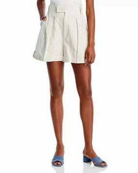 hat Evening Wear Pleated Wide Cuff Short In Cream
