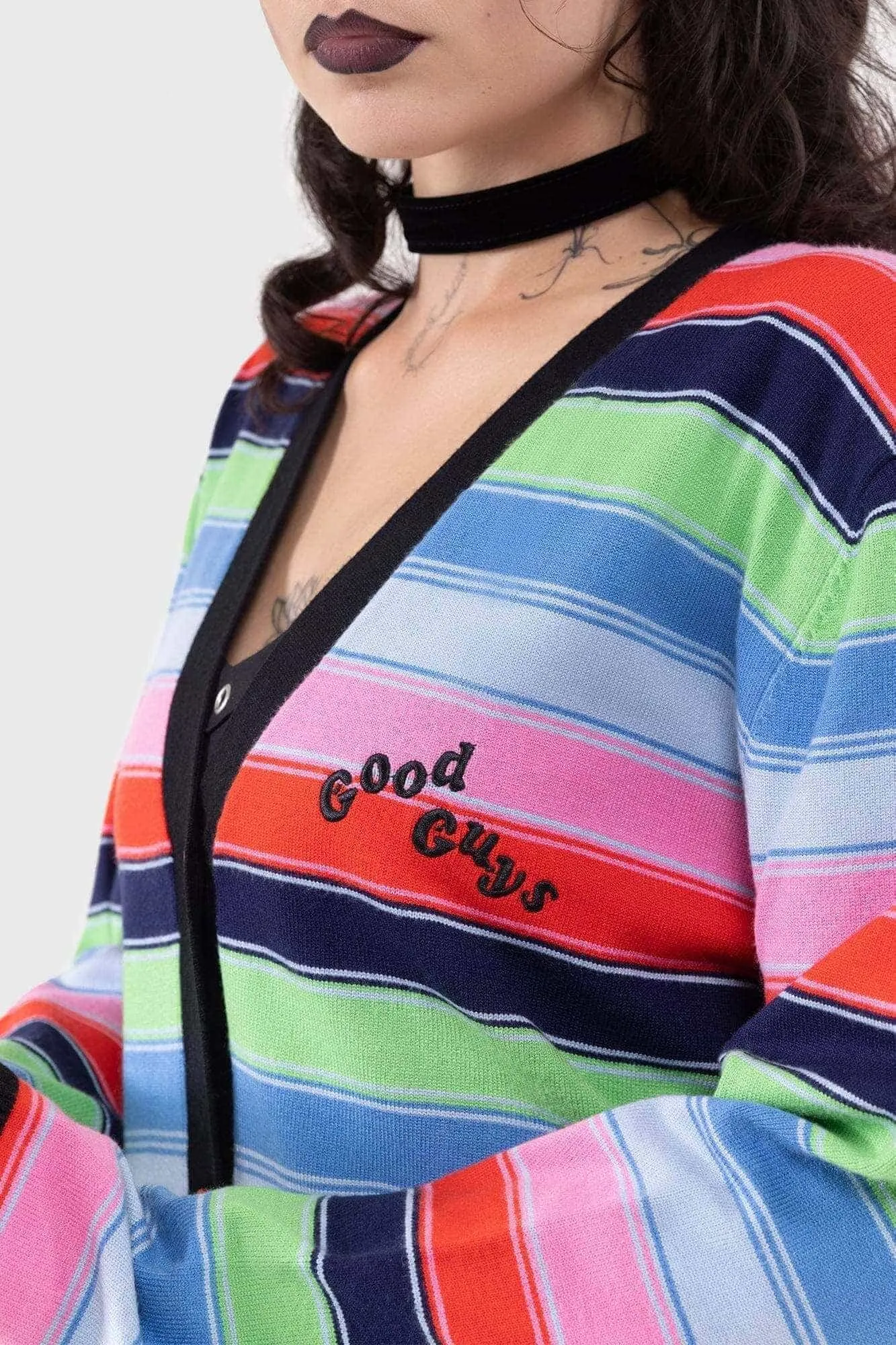 Good Guys Finish Last Knit Cardigan Versatile Piece