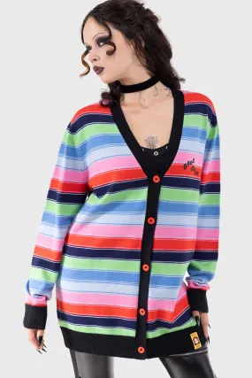 Good Guys Finish Last Knit Cardigan Tailored Silhouette