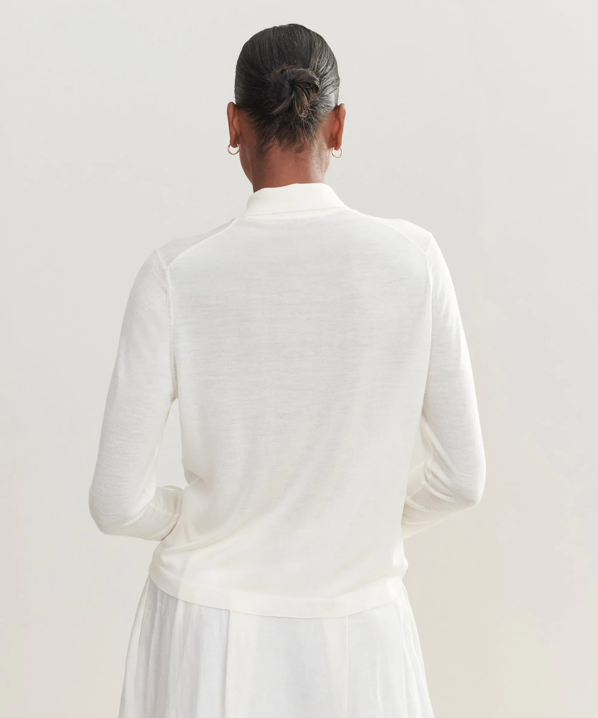 Daily Essential Elastic Seamless Design Grayson Pullover