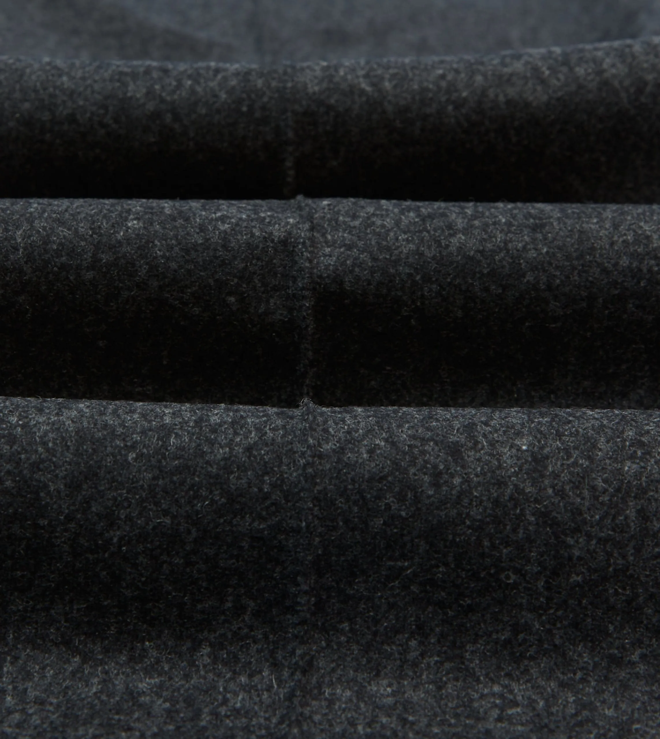Casual Stretch Wear Grey Wool Flannel Single Pleat Trouser