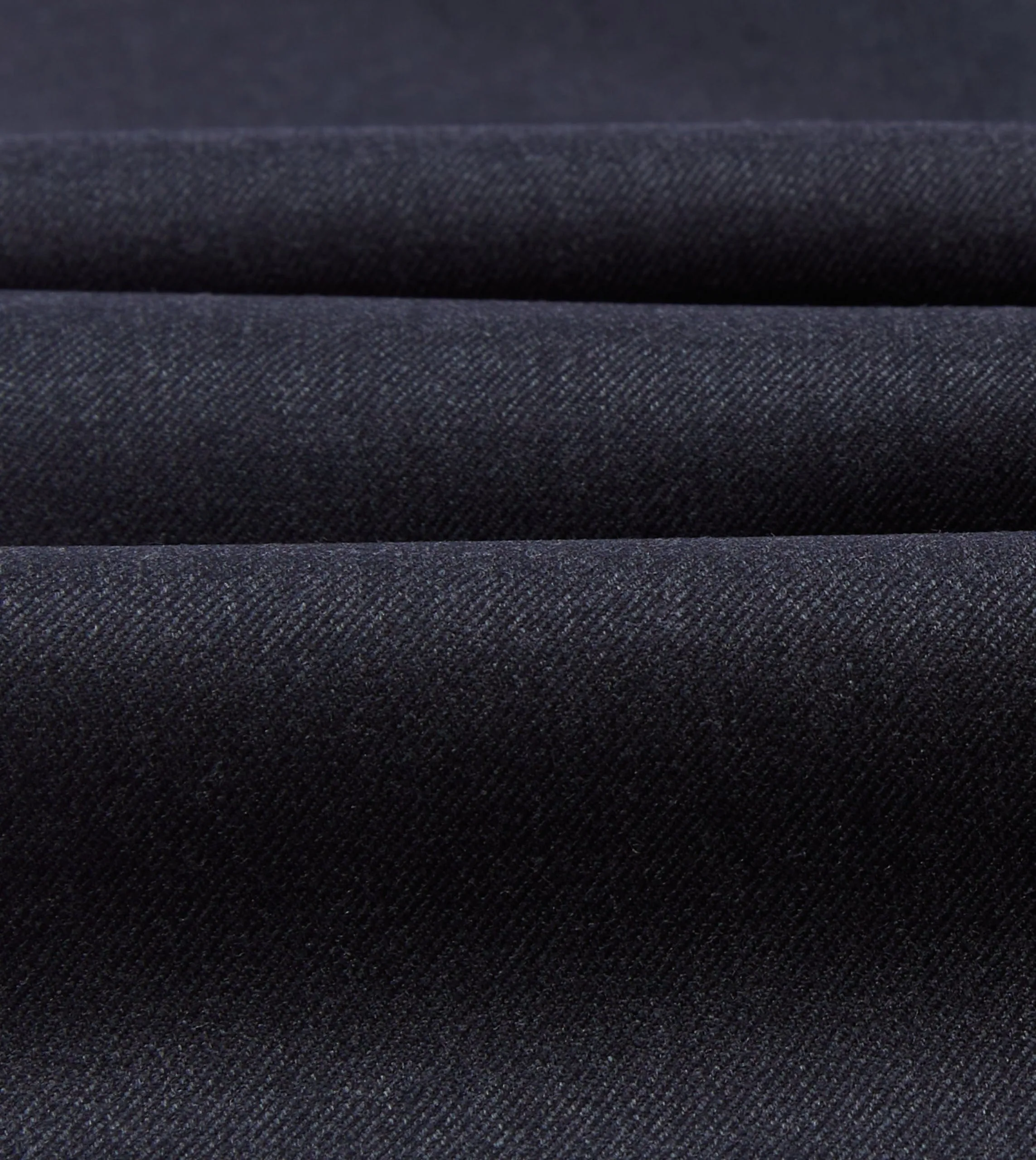 Grey Worsted Wool Single Pleat Trouser Stretch Fabric