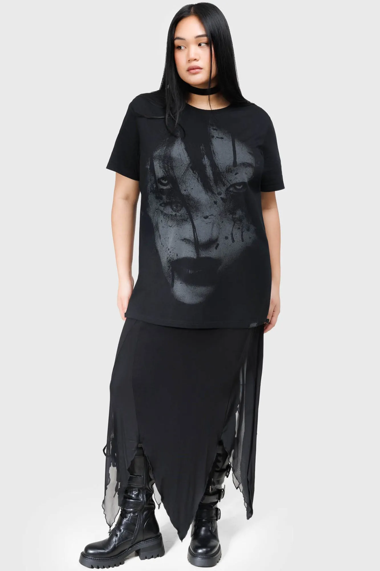 Simple Chic Comfy Design Grim Fusion T-Shirt