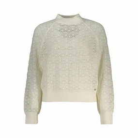 Guess Jeans Alpaca Women Women's Sweater Versatile Layer Cold Day Outfit