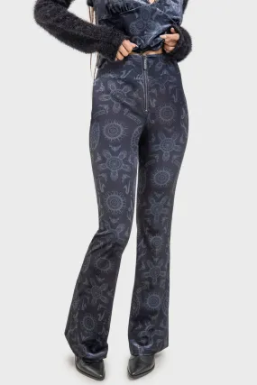 OrganicCotton Half Vamp High Waist Trousers