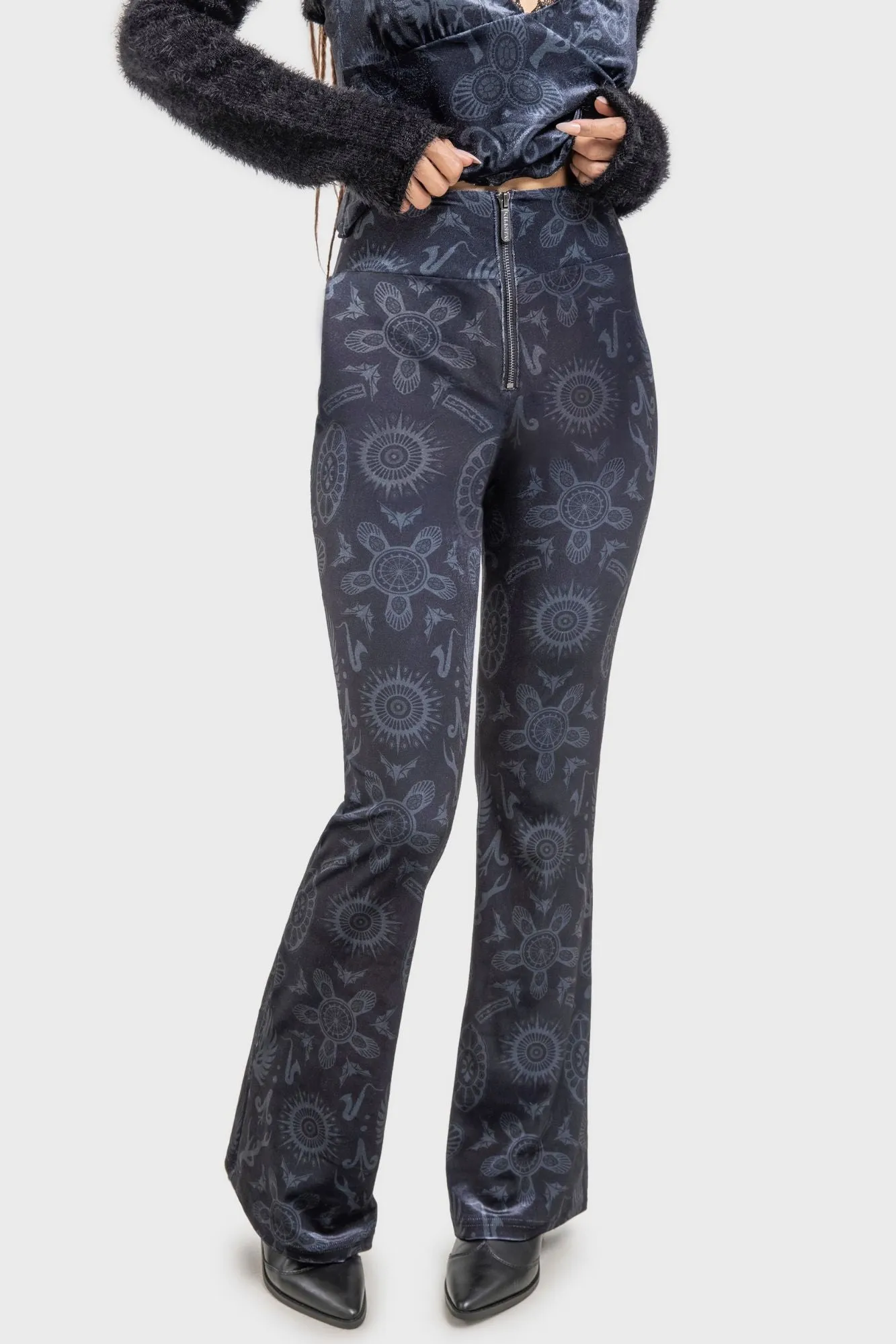 OrganicCotton Half Vamp High Waist Trousers