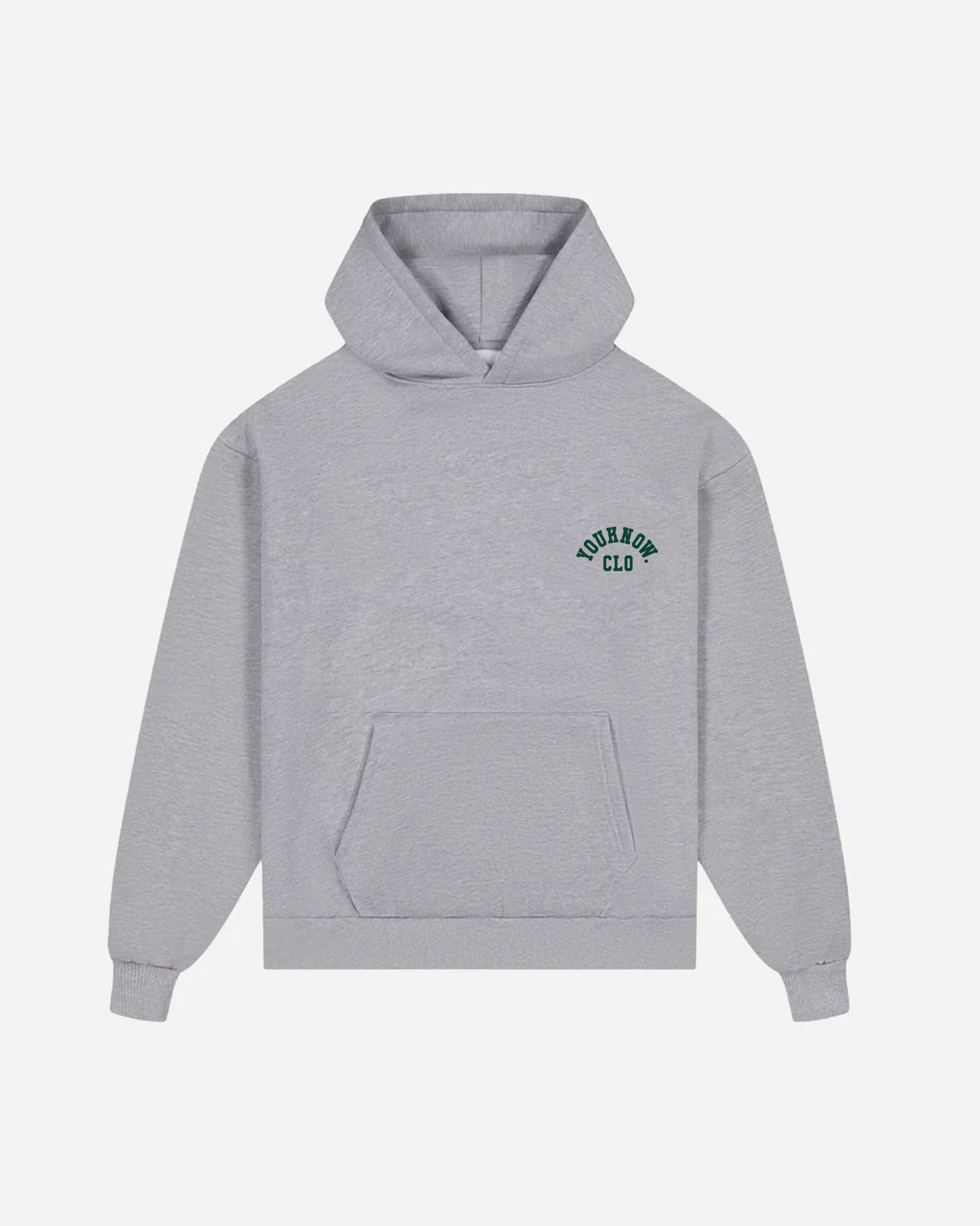 Timeless Street Hamster like Half Time Hoodie | Grey