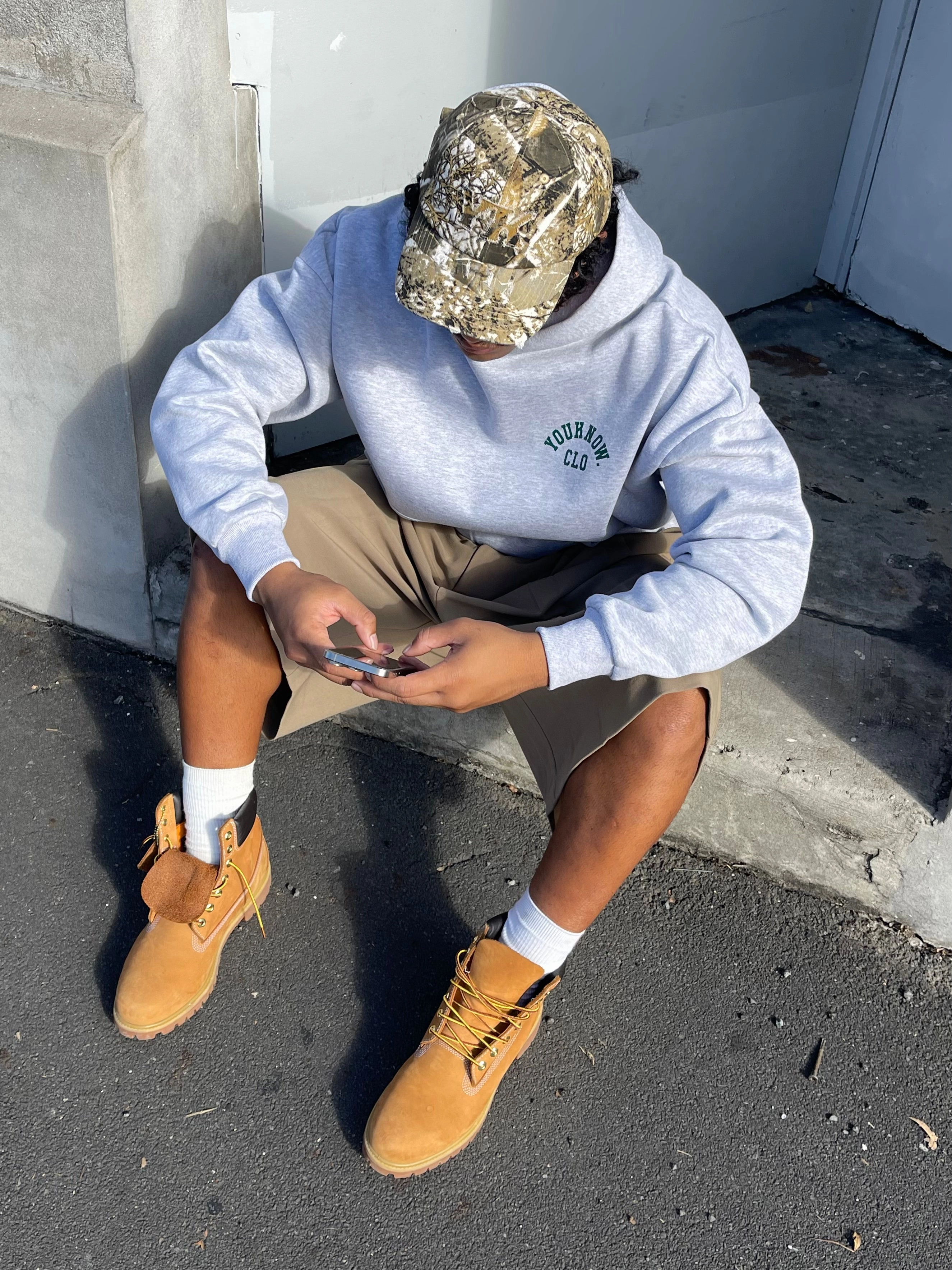 Half Time Hoodie | Grey Anti Static Material short sleeves