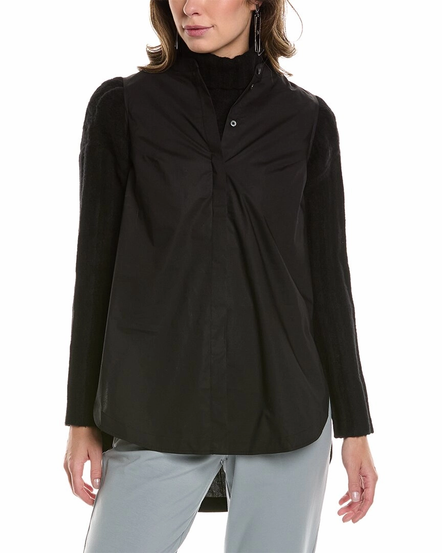 AllSaints Claude Wool & Yak-Blend Sweater Comfort Choice Layered Knitwear