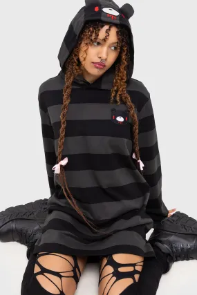Harajuku Hooded Dress Easy Texture