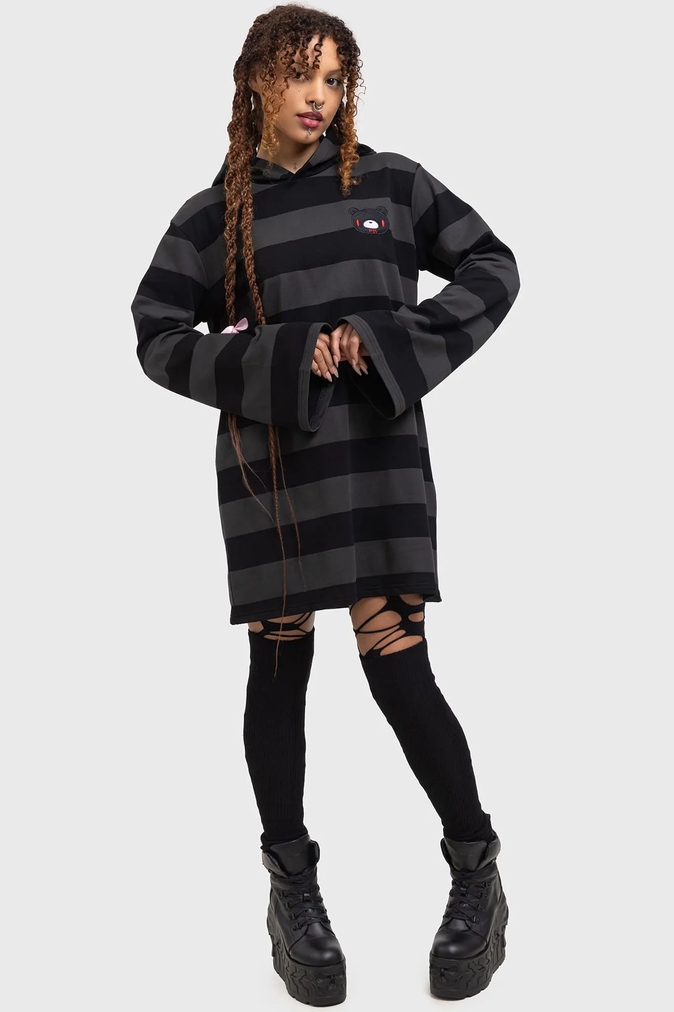 Tailored Fit Harajuku Hooded Dress