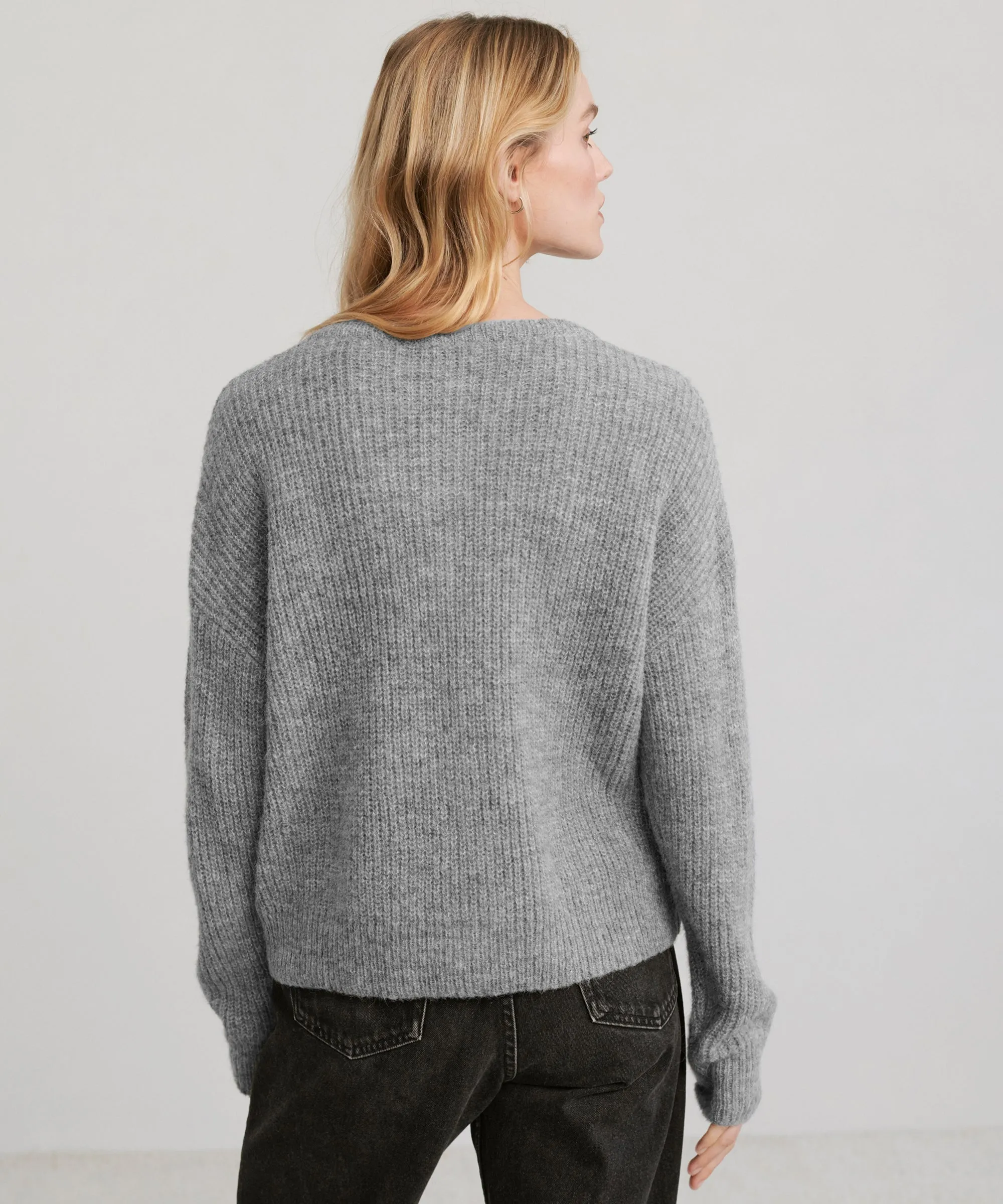 Winter Travel Hayes Crewneck Cardigan