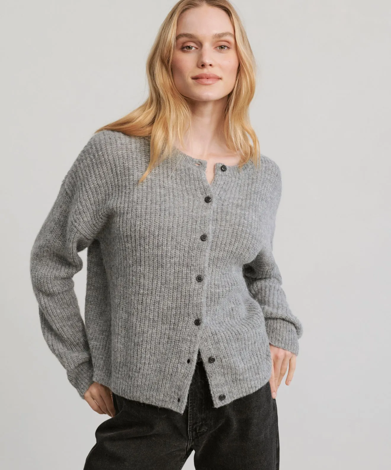 Transitional Wear Hayes Crewneck Cardigan