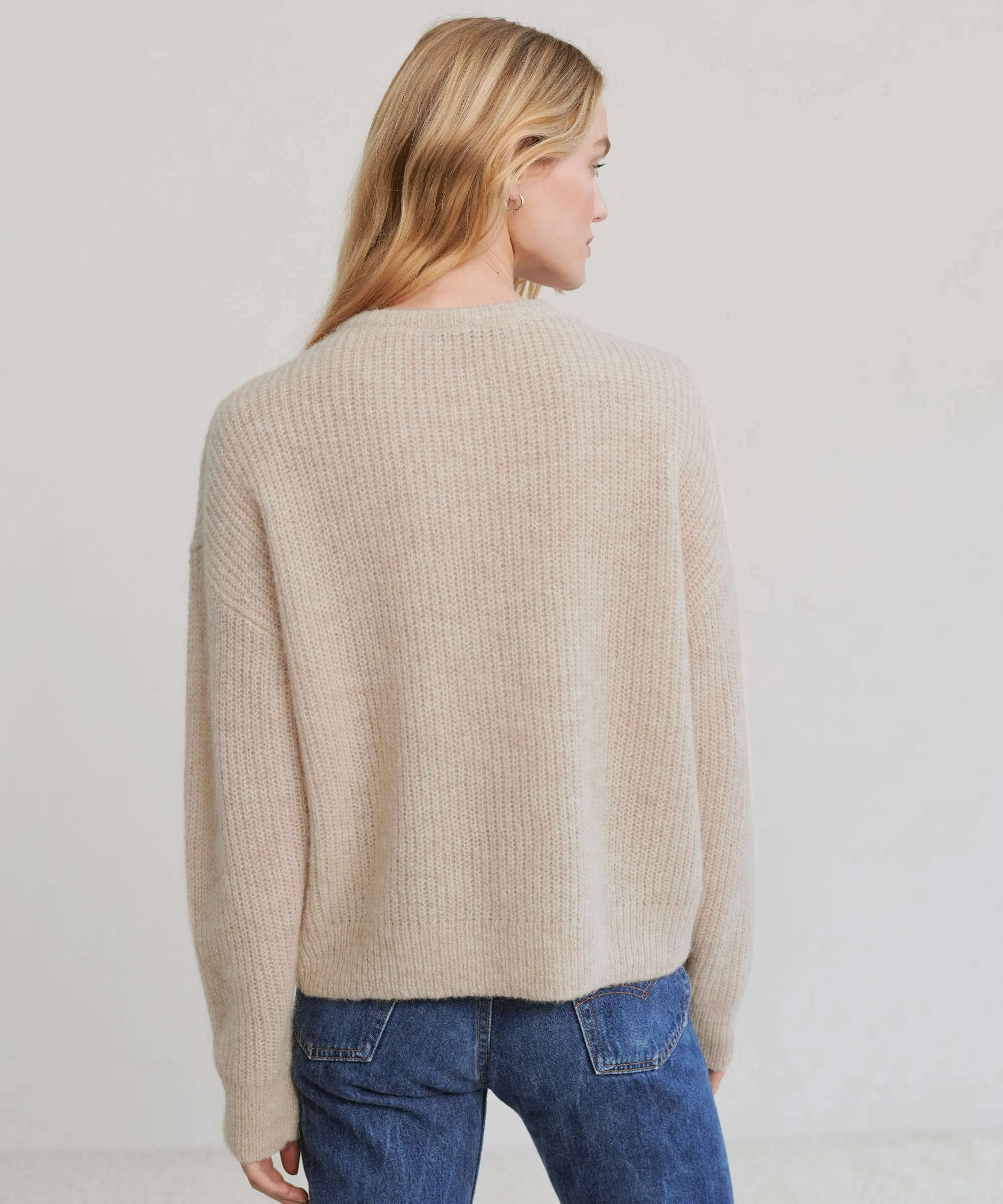 Hayes Crewneck Cardigan Weekend Ready