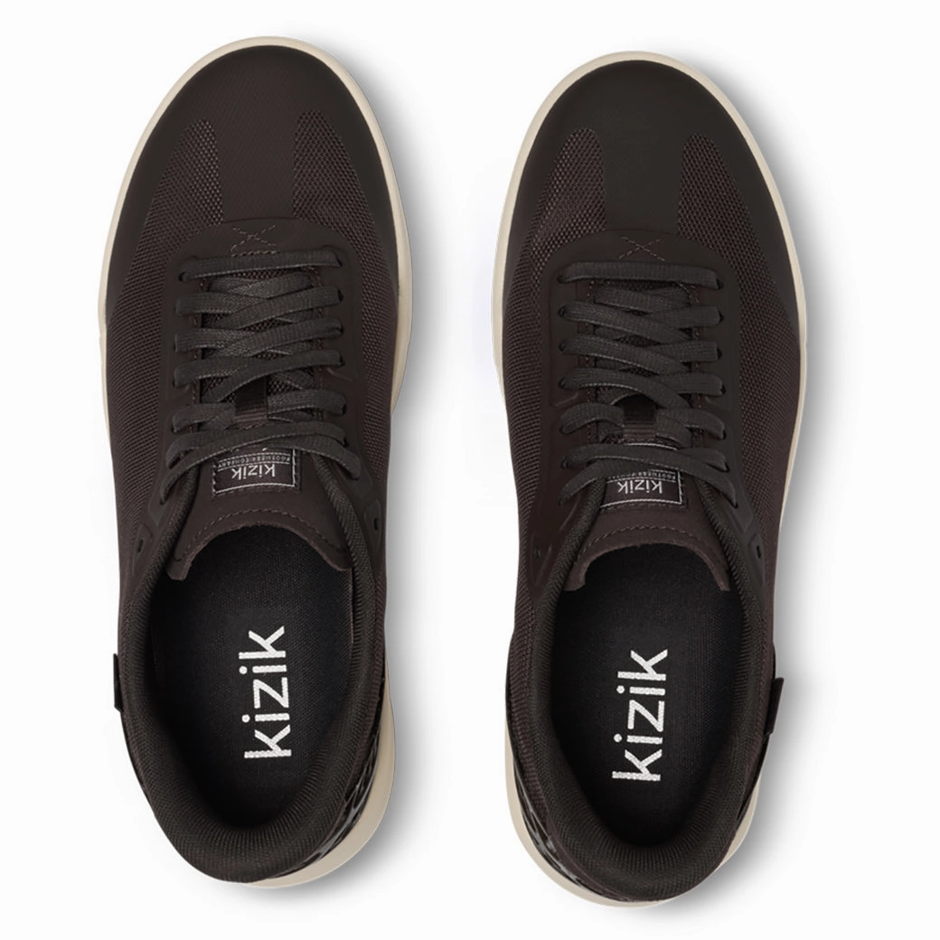 Mens Kizik Austin in Mole Slip   On Style Non-Slip Grip