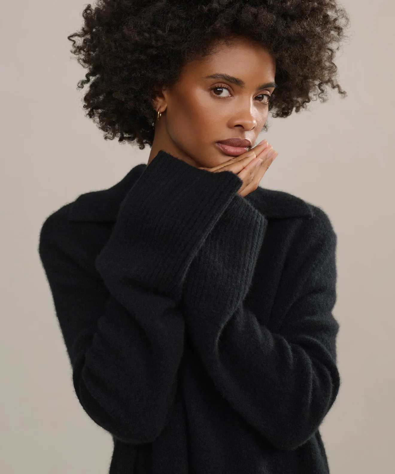 Cashmere Stevie Polo HighElasticity Fabric