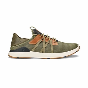 Mens Olukai Mio Li in Hunter/Lava Rock Urban Fit