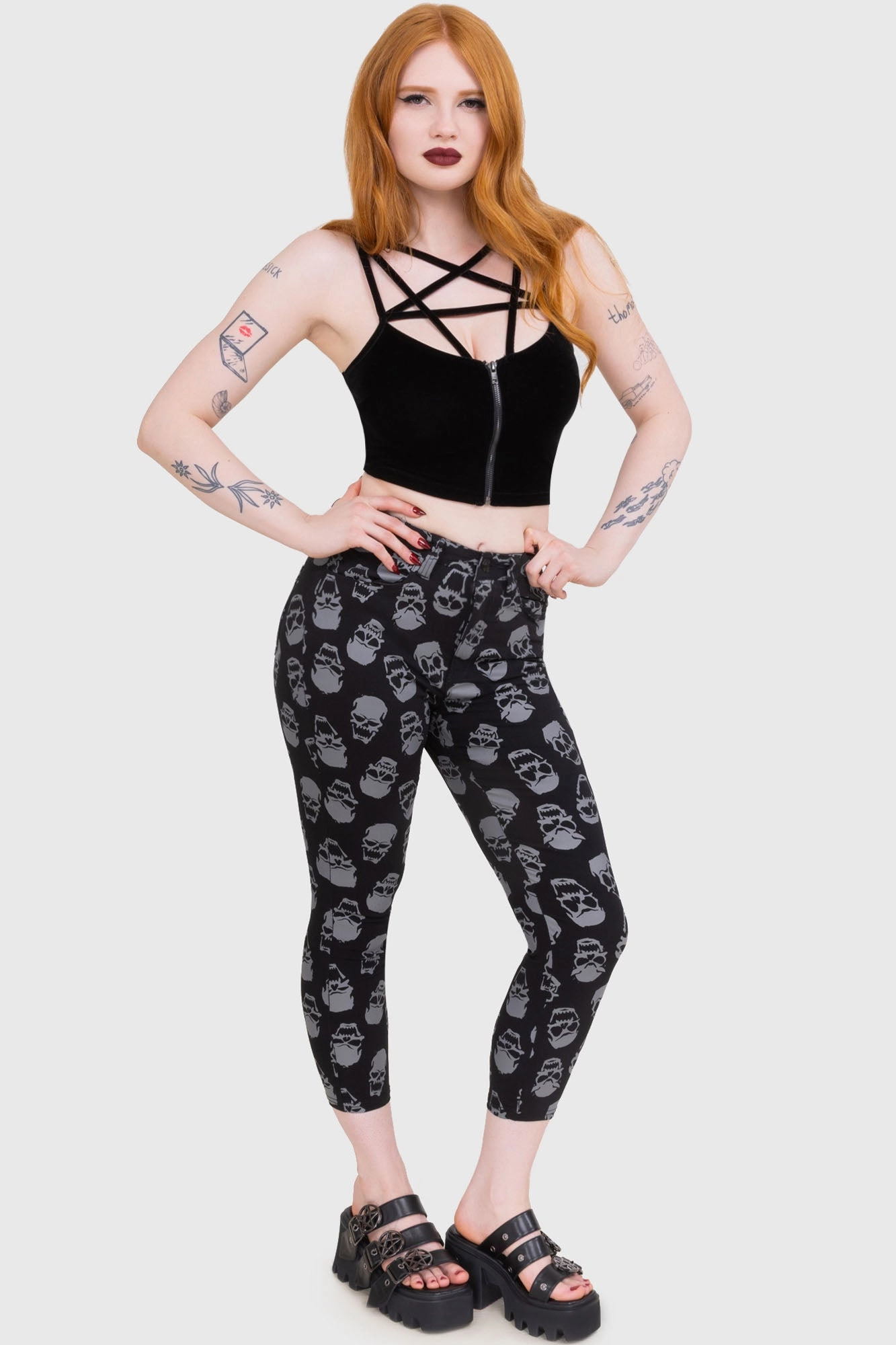 Heirloom Capri Pro Athlete Weekend Trip Ultimate Comfort Waistband