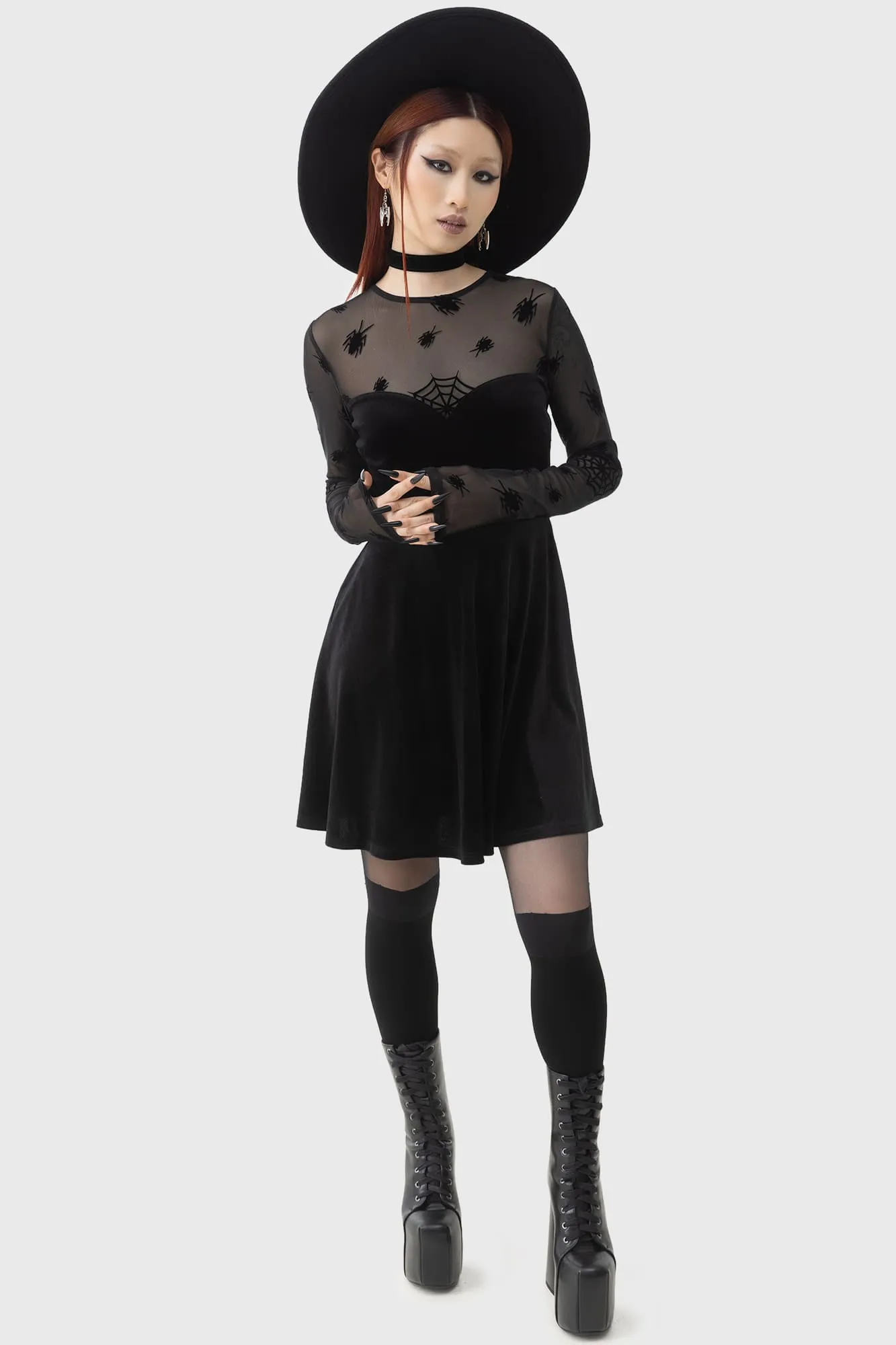 Here Lies Beetlejuice Mini Dress Casual and Stylish Soft Fashion