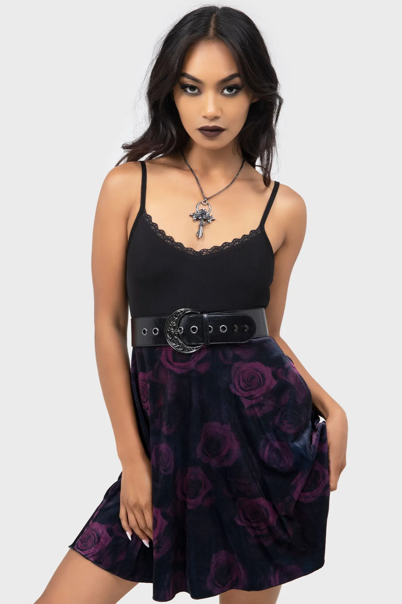 Pure Tone Minimal Curve Hester Dress