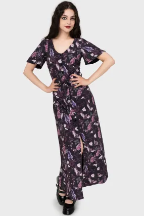 Willow Wisp Short Sleeve Maxi Dress Sophisticated Vibe