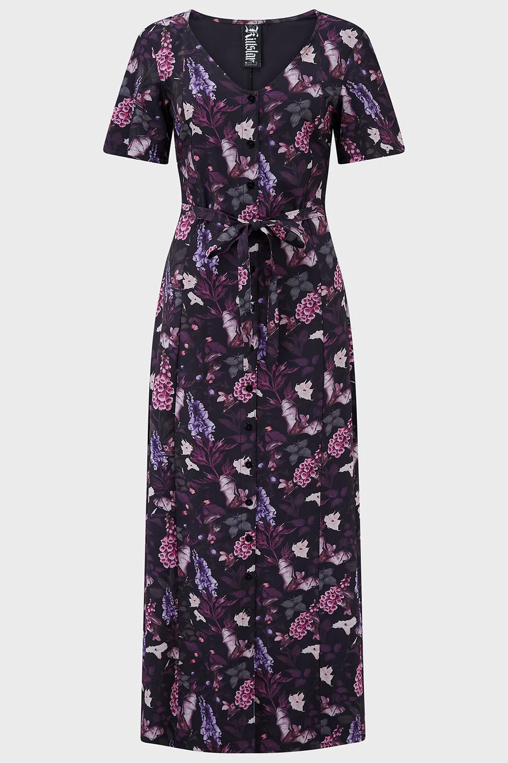 Seasonal Wear Willow Wisp Short Sleeve Maxi Dress