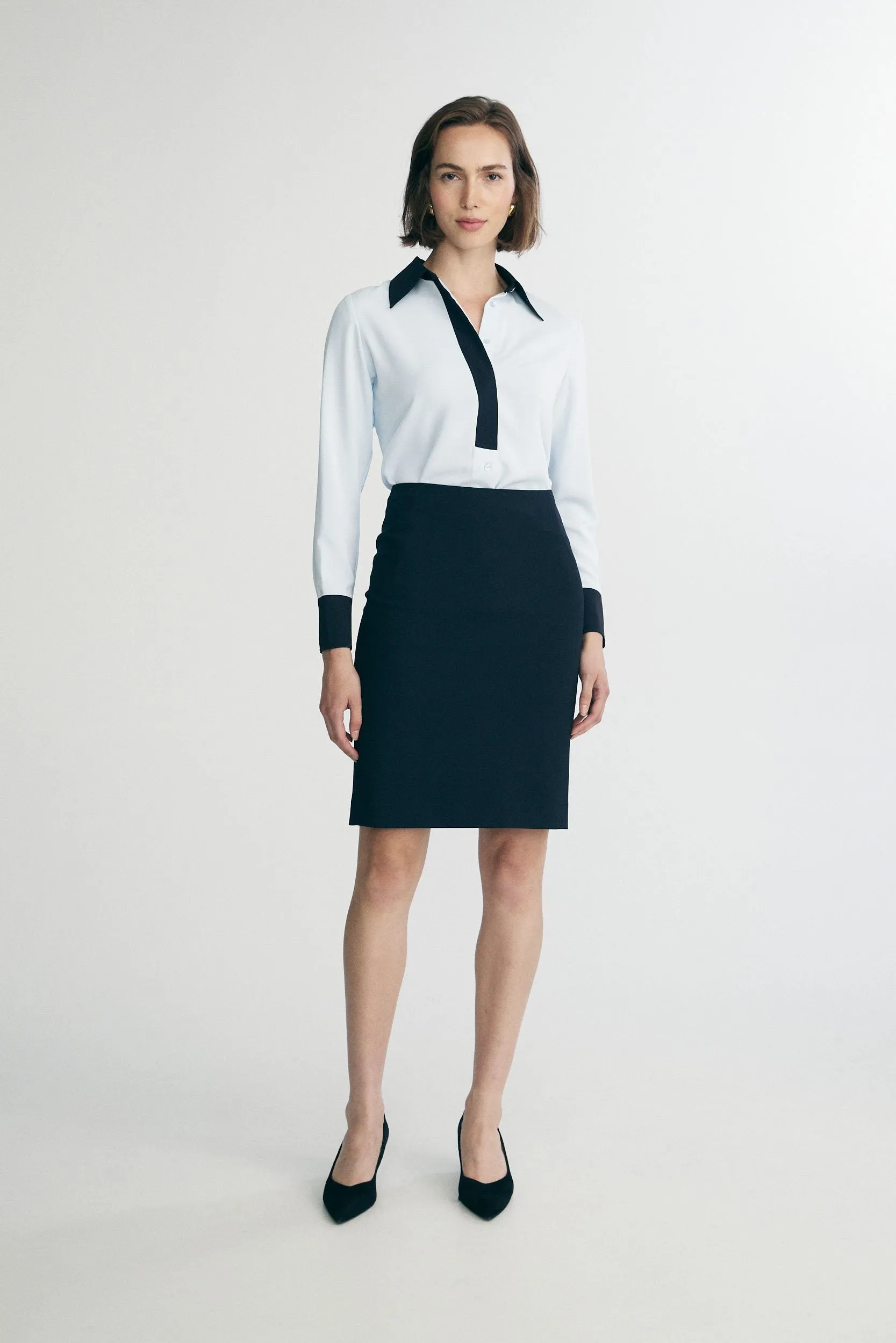 Must Have Feature High waist pencil skirt