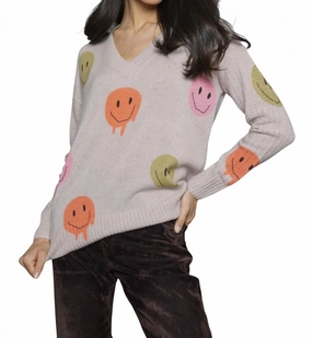 Mood Check Cashmere Sweater In Birch Simple Fashion Textured Knit