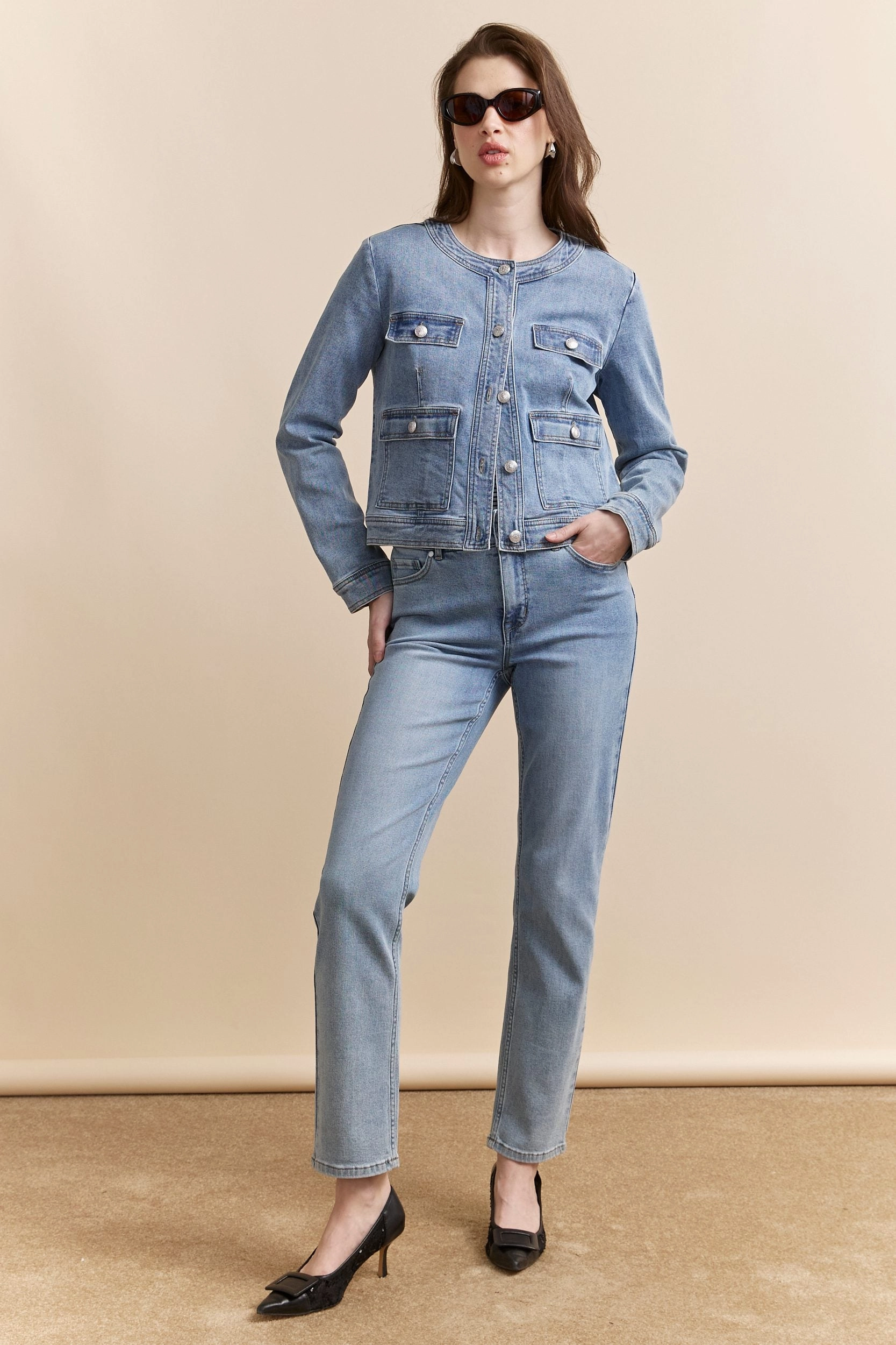 High waist jean City Walk Casual Friday
