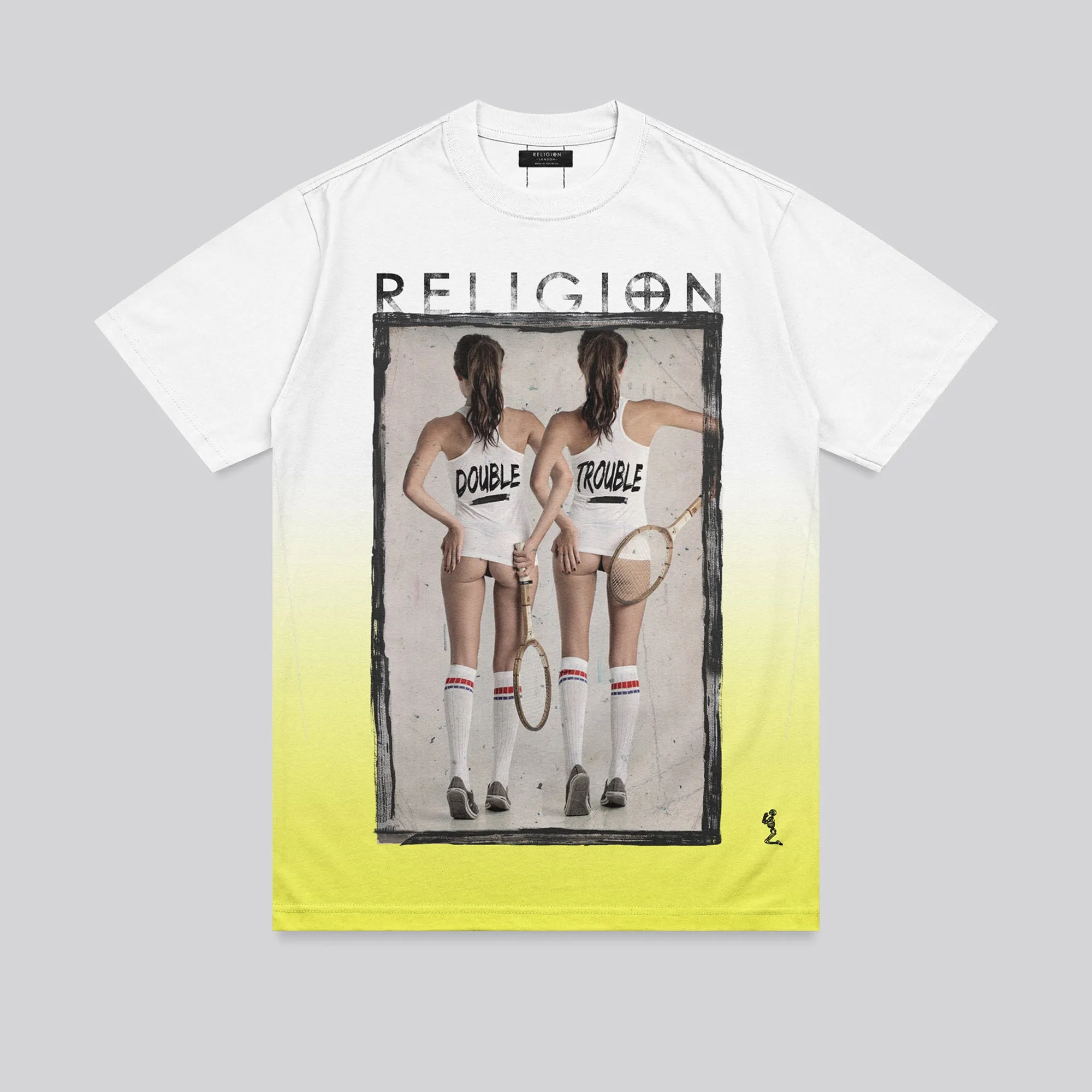 DOUBLE TROUBLE T-SHIRT LEMON BALM TemperatureRegulating