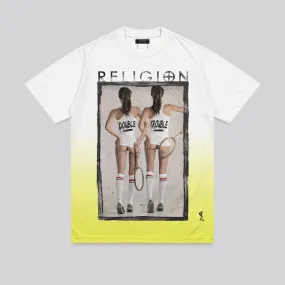 Modern Casual DOUBLE TROUBLE T-SHIRT LEMON BALM