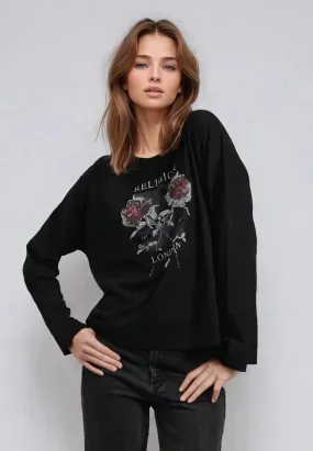 Classic Outfit FLUSH TOP BLACK