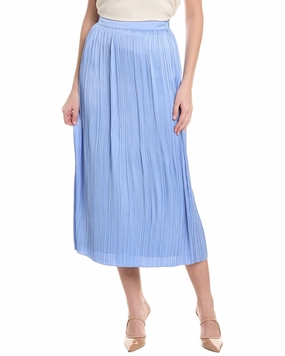 Hugo Boss Vaplissa Midi Skirt Soft Palette
