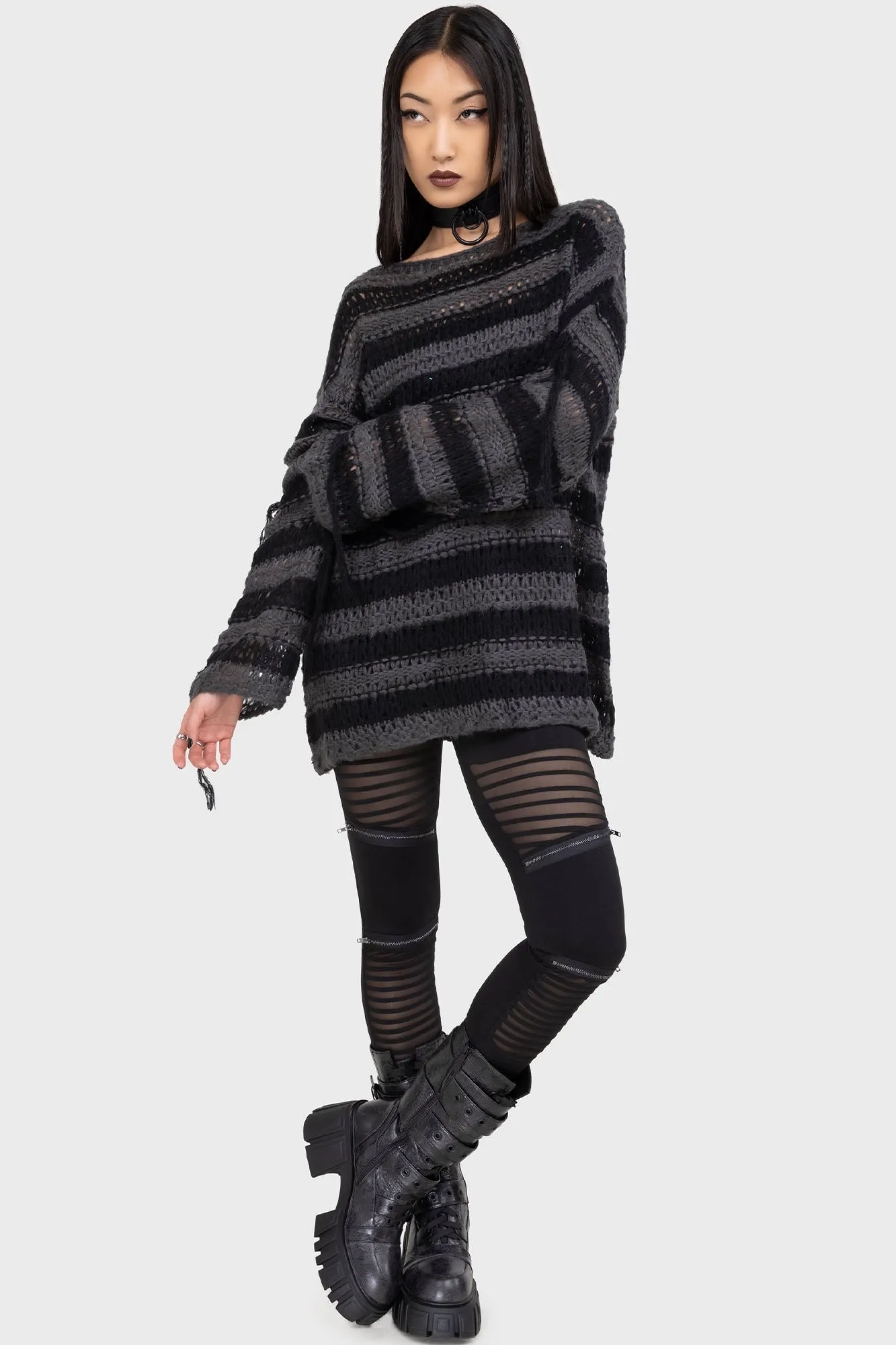 Neat Look Bonded Hem Technology Hunter's Moon Sweater