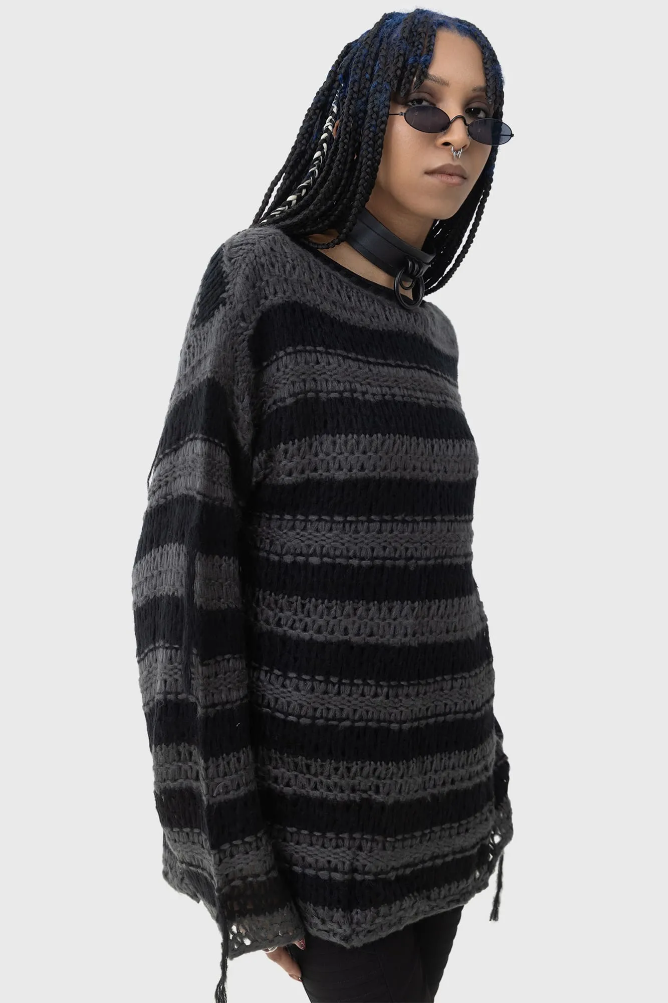 Hunter's Moon Sweater Layered Collar Option