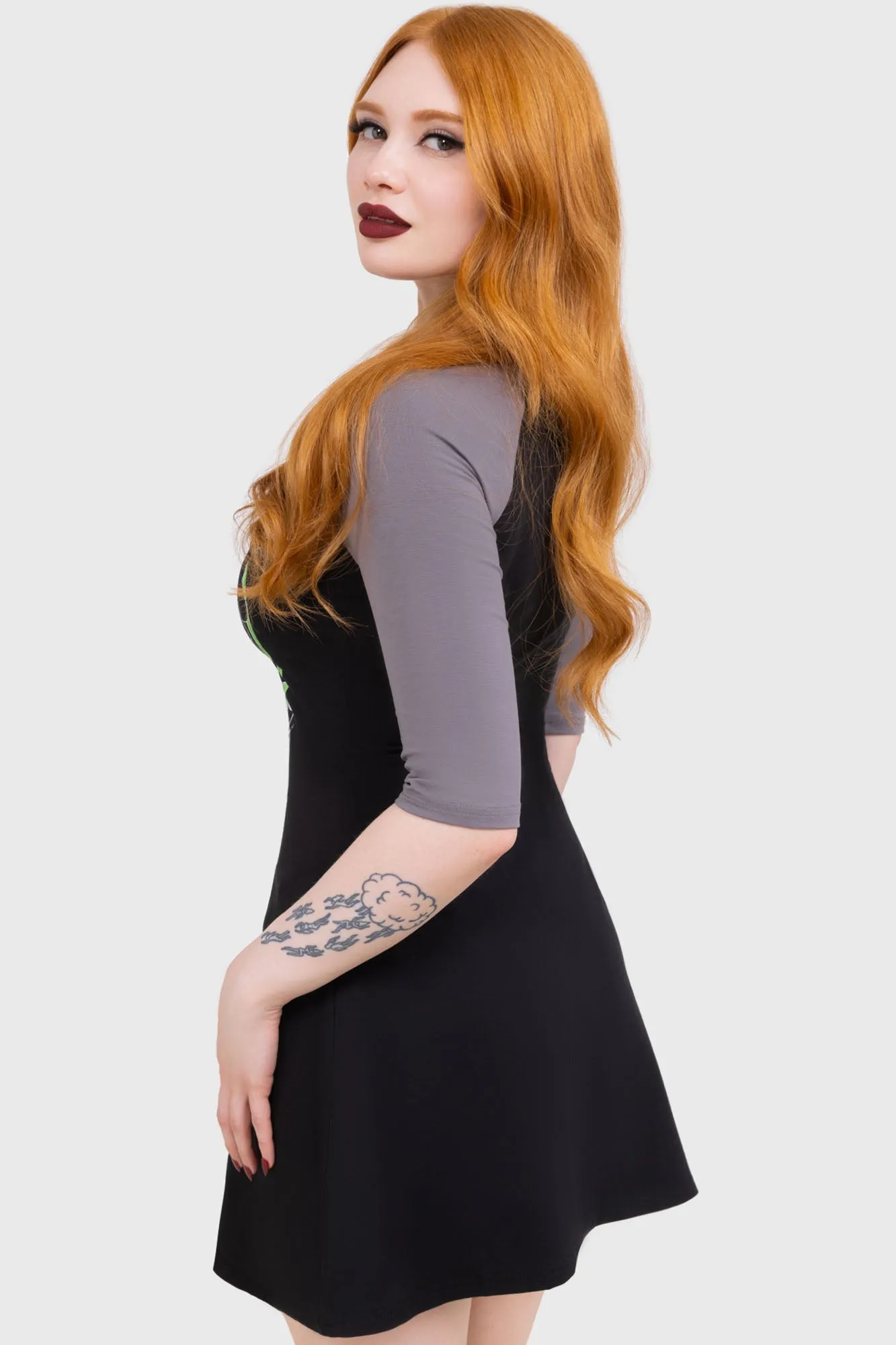 Hypno Witch Dress Side Tie