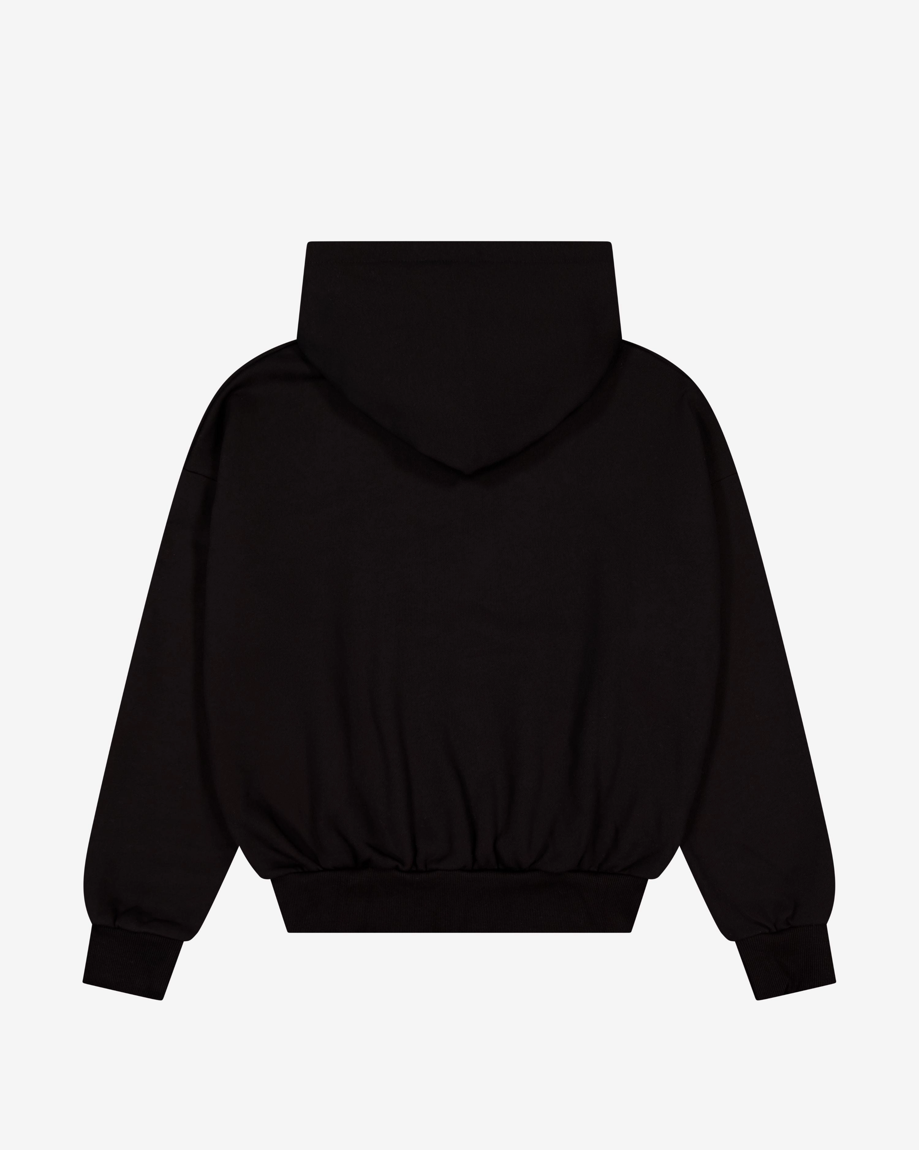 Icon Hoodie | Black thermal fabric