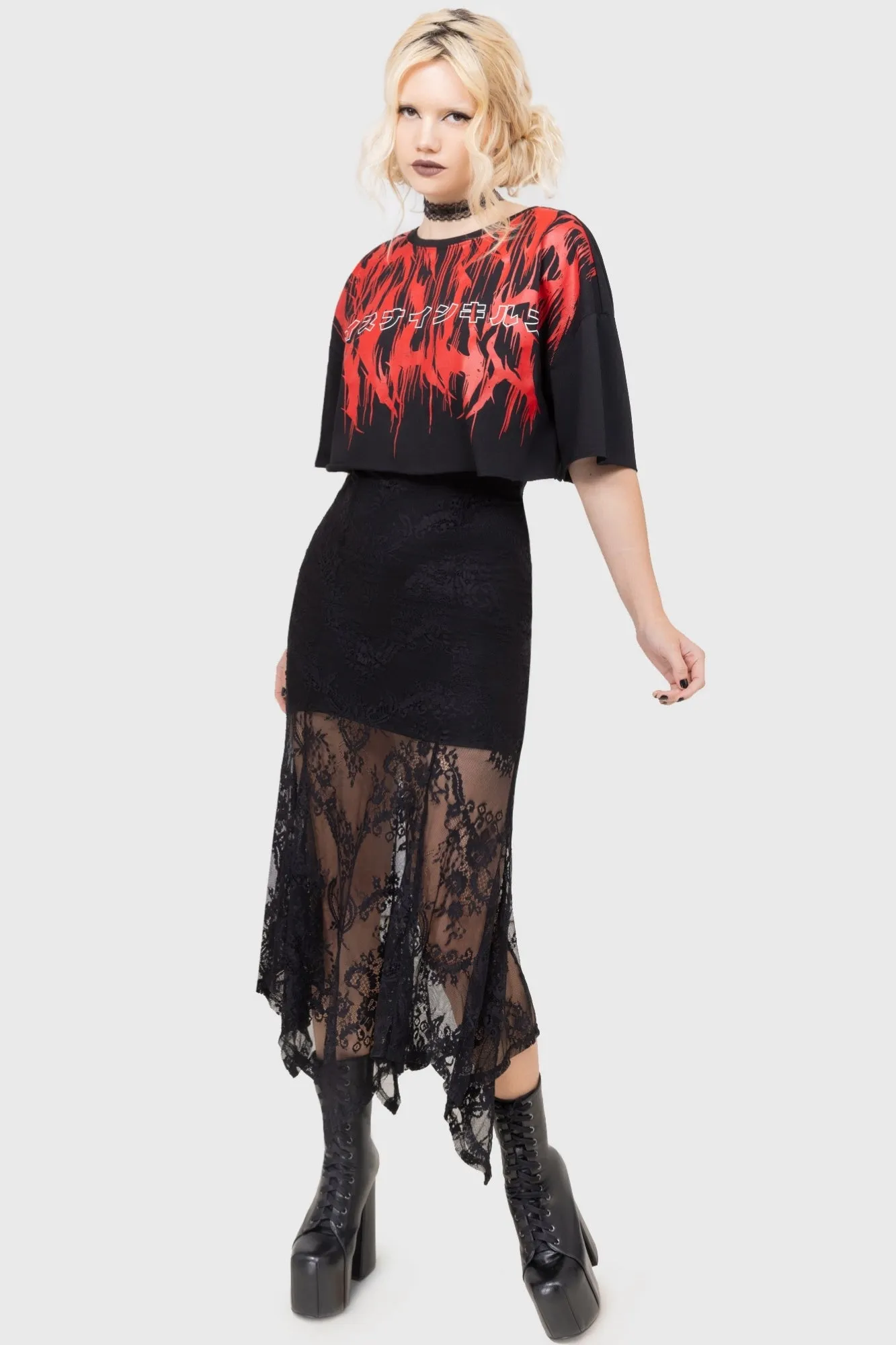 INK Logo Crop Tee Formal Occasion