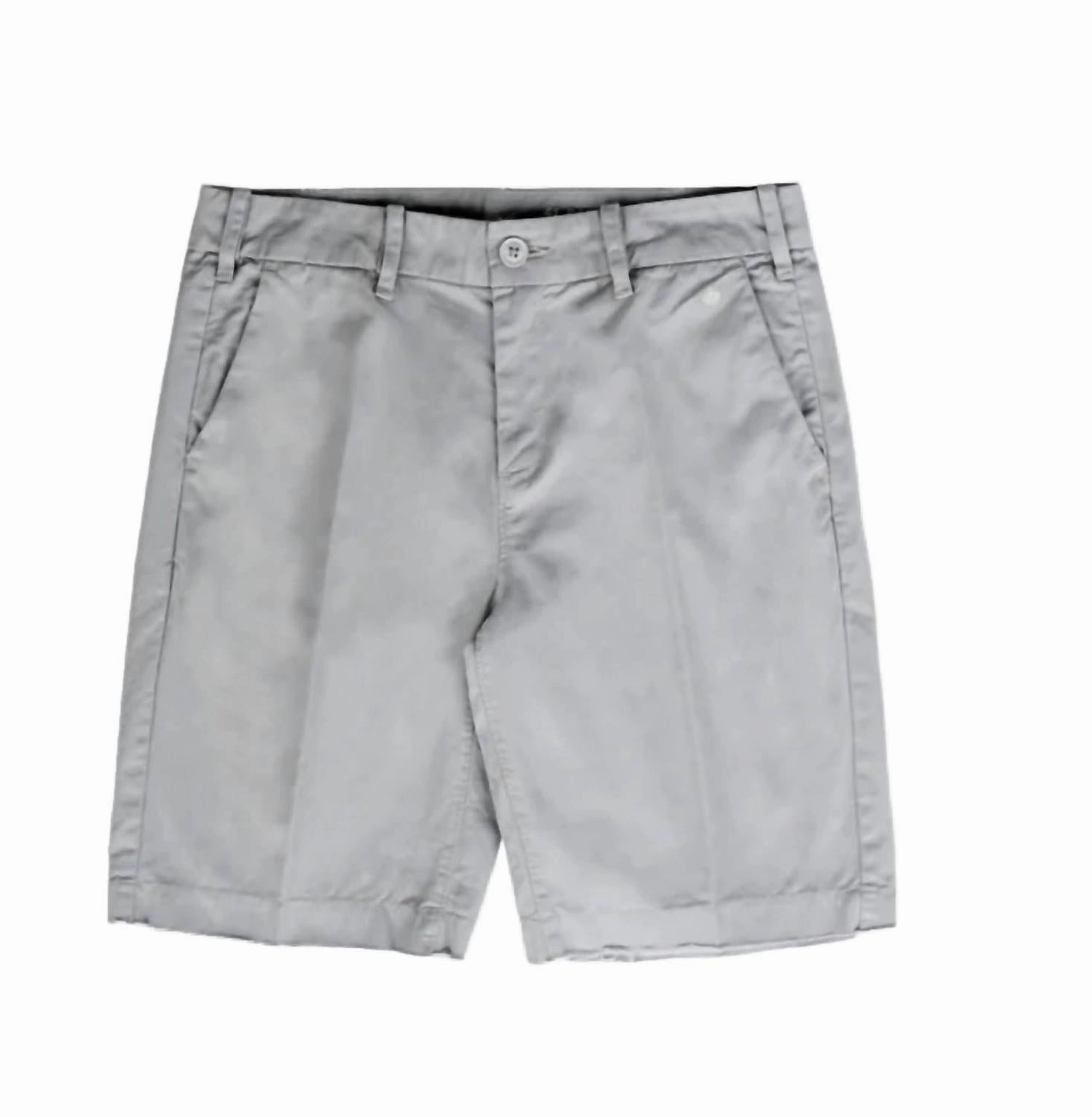 Sporty Comfort school wear Women's Cut Off Bermuda Short In Dove