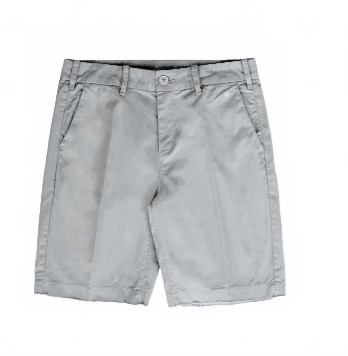 Women's Cut Off Bermuda Short In Dove fishing outfit cargo style