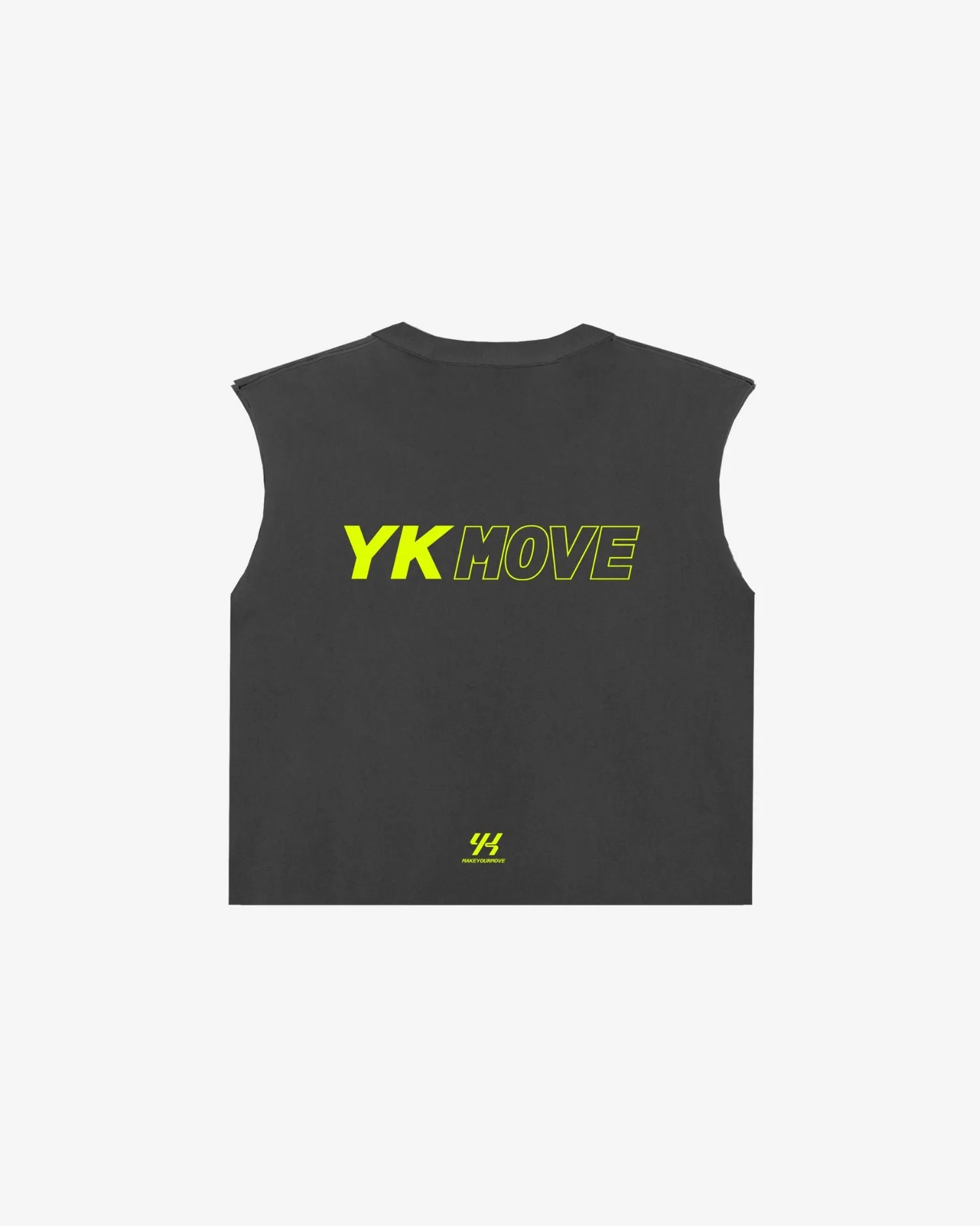YK Move Champion Tank | Charcoal Basic Top