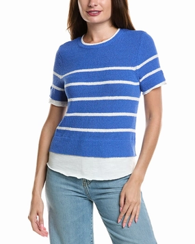 Design History 2Fer Sweater Cozy pieces Soft Touch Texture