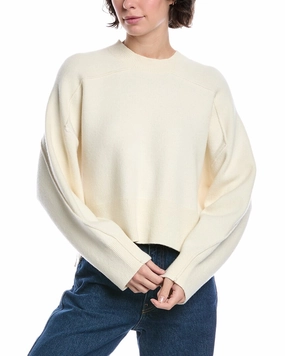 Reversible design light layering rag & bone Bridget Crewneck Wool-Blend Sweater