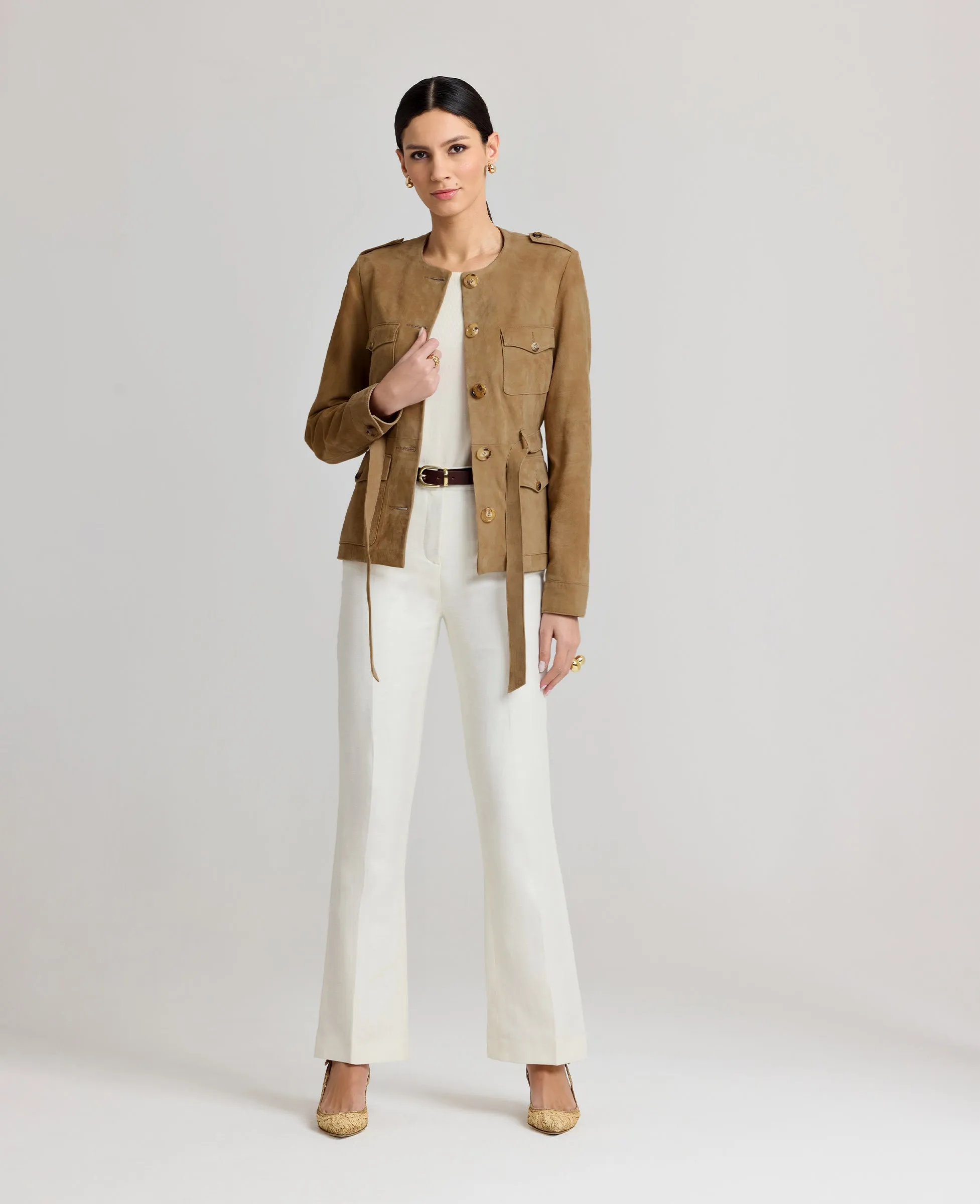 Robyn Suede Jacket All Season