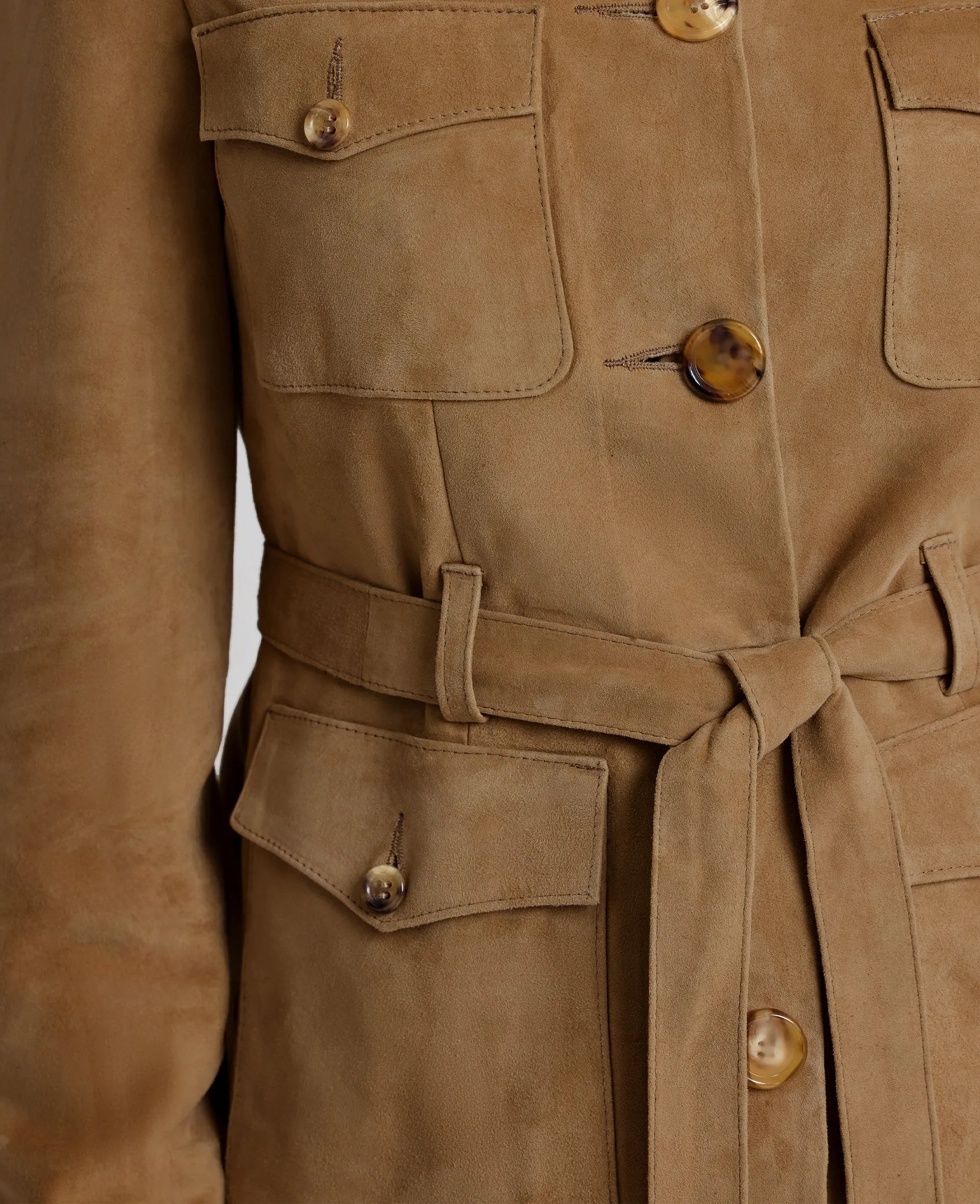 Robyn Suede Jacket Water resistant coating