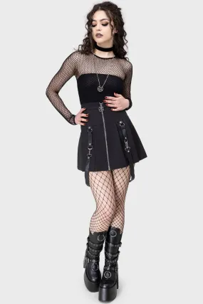 For Kids Non See Active Movement All Caught Up Fishnet Leggings [B]